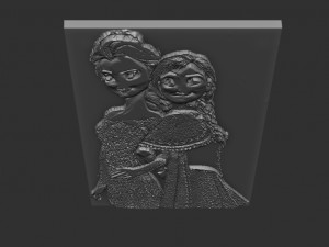 frozen relief Modèles 3D en vedette
