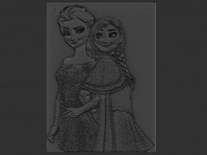 frozen relief Modèles 3D en vedette