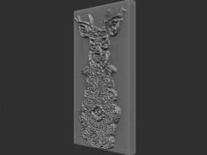 олень рельеф 3D Принт Модель
