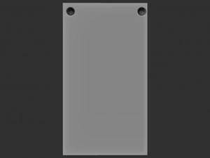 олень рельеф 3D Принт Модель