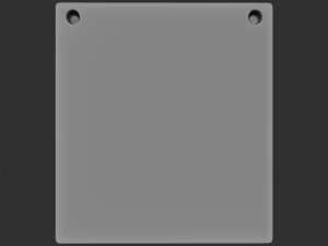hallowen castle relief 3D Print Model