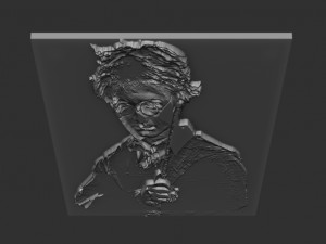 harry potter relief 3D Print Model