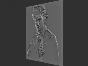 harry potter relief 3D Print Model