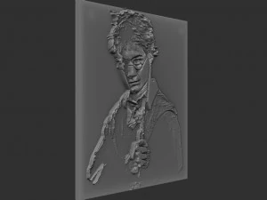 harry potter relief 3D Print Model