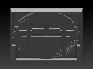 japan sun relief 3D Print Model