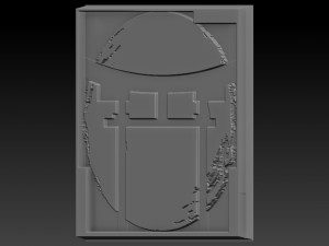 japan sun relief Model Cetak 3D