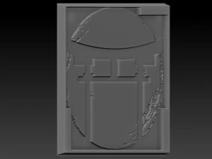 japan sun relief 3D Print Model