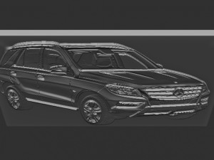 jeep relief Modelo de impresión 3D