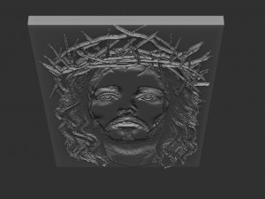 jesus relief 3D Print Model