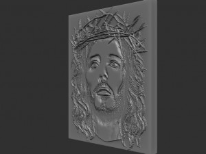 jesus relief 3D Print Model