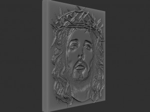 jesus relief 3D Print Model