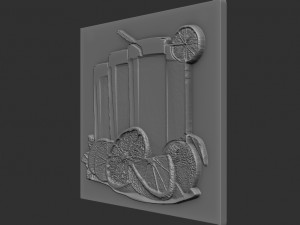 juice relief 3D Print Model