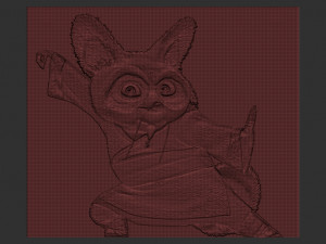 shifu relief 3D Принт Модель