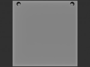 cube relief Model Cetak 3D