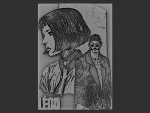 leon film relief Modèles 3D en vedette