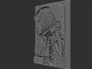 leon film relief 3D Print Model