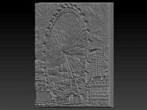 london relief 3D Принт Модель