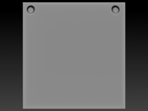 sea lanscape relief 3Dプリントモデル