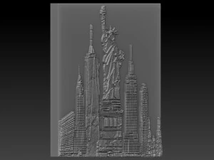 new york relief 3D Print Model