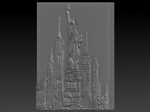 new york relief 3D Print Model