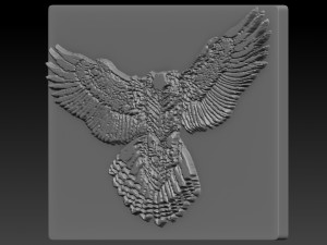 owl relief Modelo de Impressão 3D