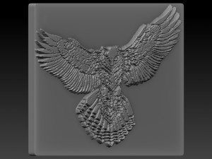 owl relief Modelo de Impressão 3D
