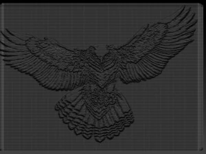 owl relief 3D Print Model