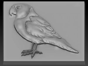 parrot relief 3D Print Model