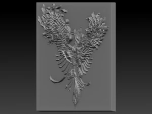 phoenix relief 3D Print Model