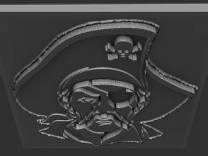 pirate relief 3D Print Model