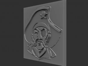 pirate relief 3D Print Model