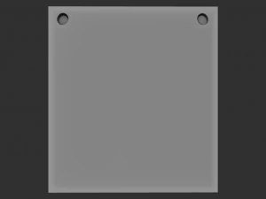 코뿔소 구호 3D 프린트 모델