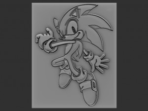 sonic relief Modèles 3D en vedette