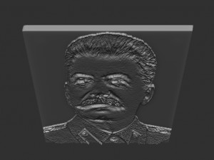 stalin relief 3D 프린트 모델