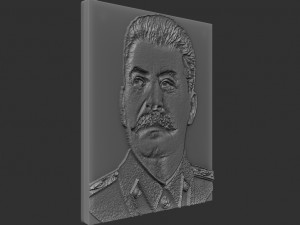 stalin relief 3D 프린트 모델