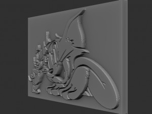 tom-jerry relief Modelo de Impressão 3D
