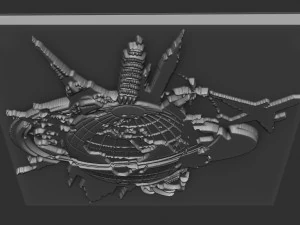tourism - travel relief 3D Print Model