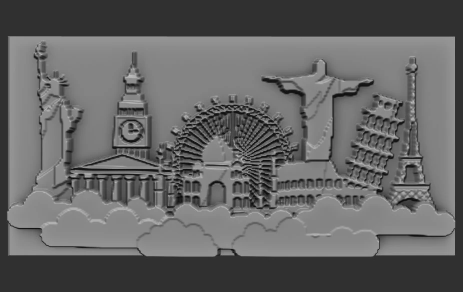 travel world 3D Print Model .c4d .max .obj .3ds .fbx .stl .blend