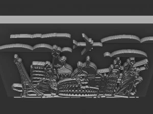 world travel relief 3D Print Model