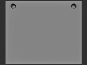 bantuan zebra Model Cetak 3D