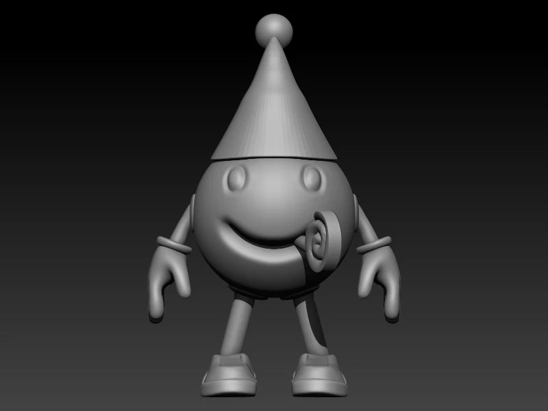 christmas emoji 3D Print Model .c4d .max .obj .3ds .fbx .stl .blend 
