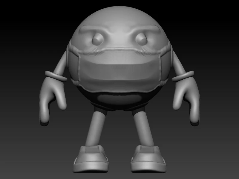 pandemic emoji 3D Print Model .c4d .max .obj .3ds .fbx .stl .blend