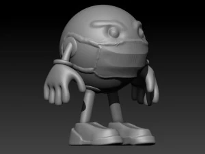 pandemic emoji 3D Print Model