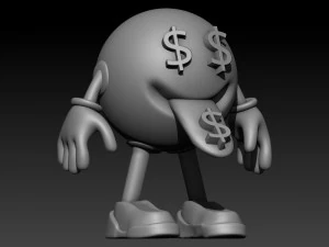 rich emoji 3D Print Model