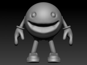 smile emoji 3D 打印模型