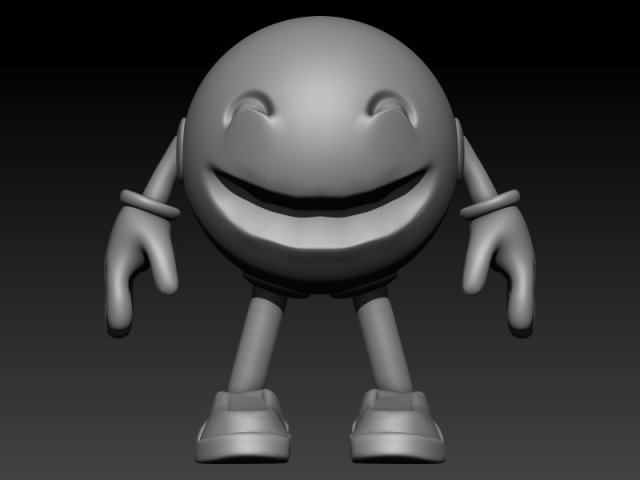 smile emoji Modelo de impresión 3D .c4d .max .obj .3ds .fbx .stl .blend 