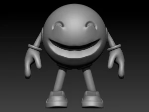 मुस्कान इमोजी 3D प्रिंट मॉडल