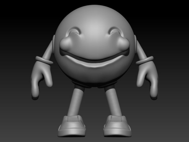 smile emoji 3D Принт Модель .c4d .max .obj .3ds .fbx .stl .blend 