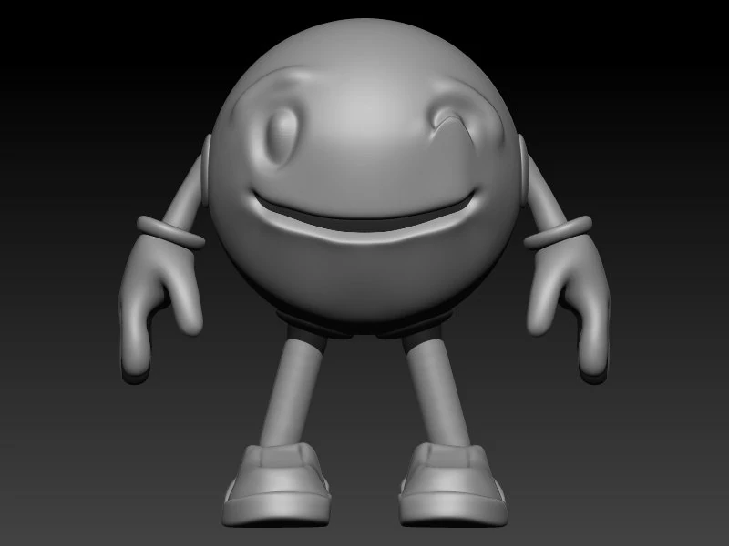 smile emoji 3D Print Model .c4d .max .obj .3ds .fbx .stl .blend 
