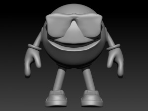 smile emoji 3D 打印模型